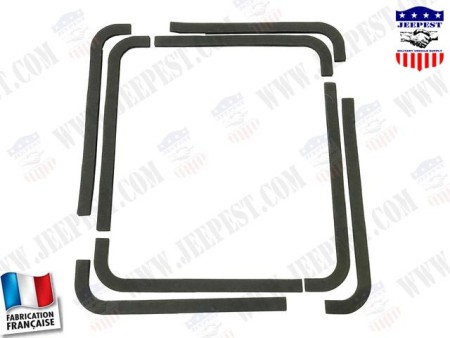 CAOUTCHOUCS COFFRE A OUTILS (JEU 2 COFFRES)JEEP EARLY