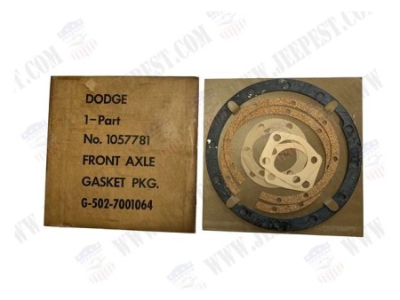 GASKETS FRONT AXLE LATE DODGE (SET)