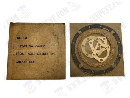 GASKET SET FRONT AXLE EALRY TYPE DODGE