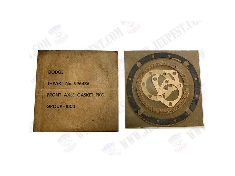 GASKET SET FRONT AXLE EALRY TYPE DODGE