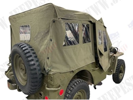 CAPOTAGE COMPLET PORTES+COTES CANVAS USA