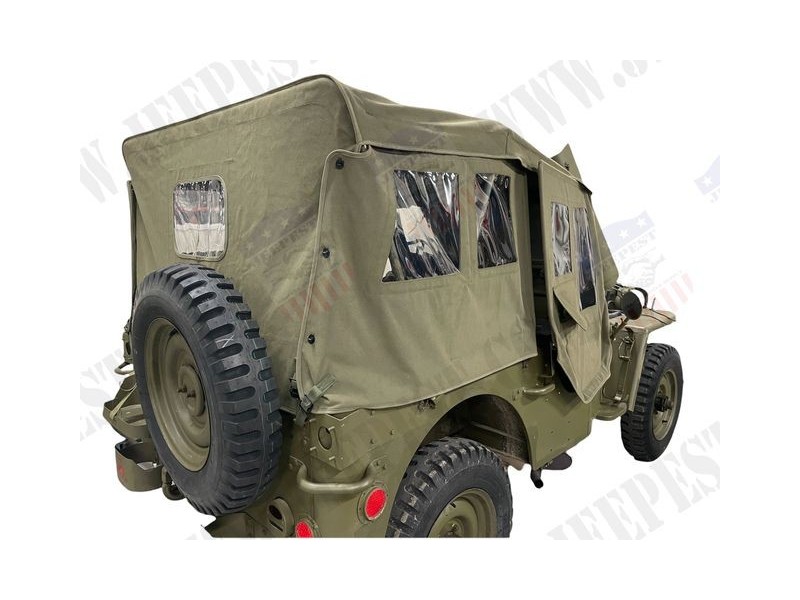 CAPOTAGE COMPLET PORTES+COTES CANVAS USA