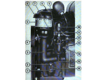 AUTOCOLLANT FILTRE A AIR "UNITED OIL BATH AIR CLEANER"