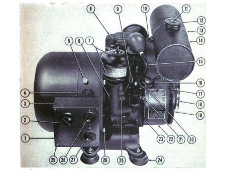 AUTOCOLLANT FILTRE A AIR "UNITED OIL BATH AIR CLEANER"